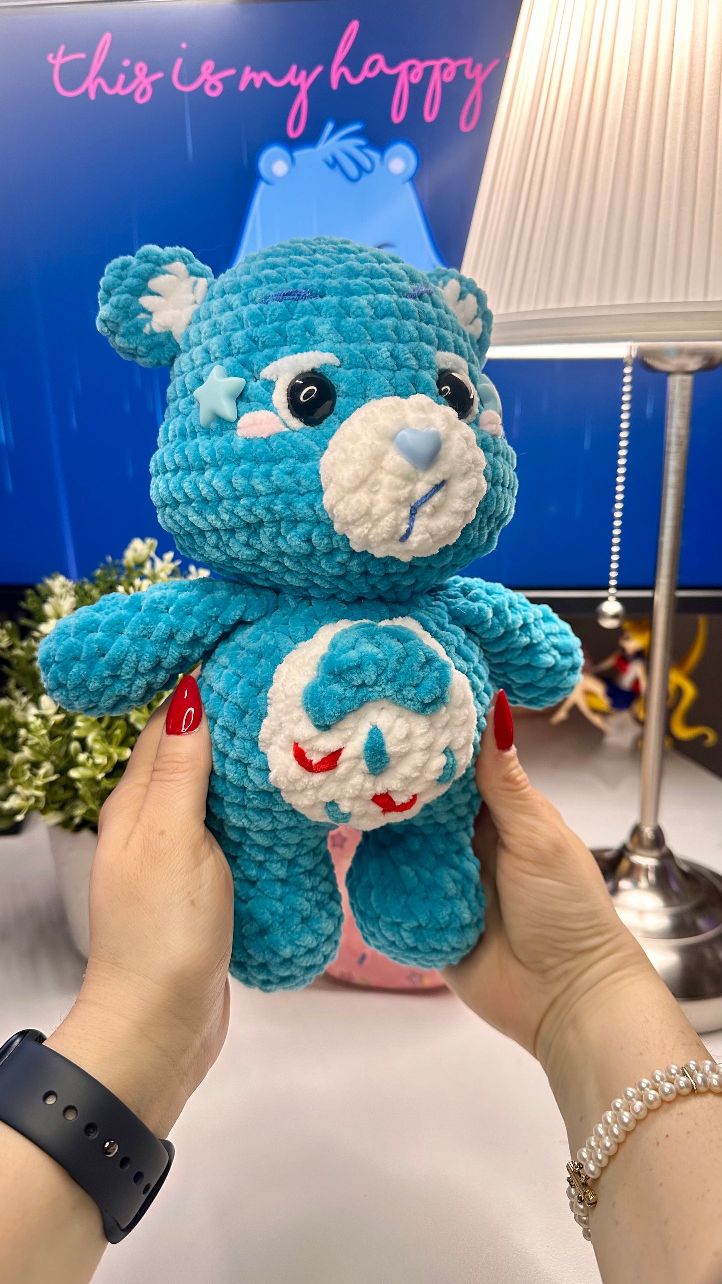 Ours « CareBears » bleu