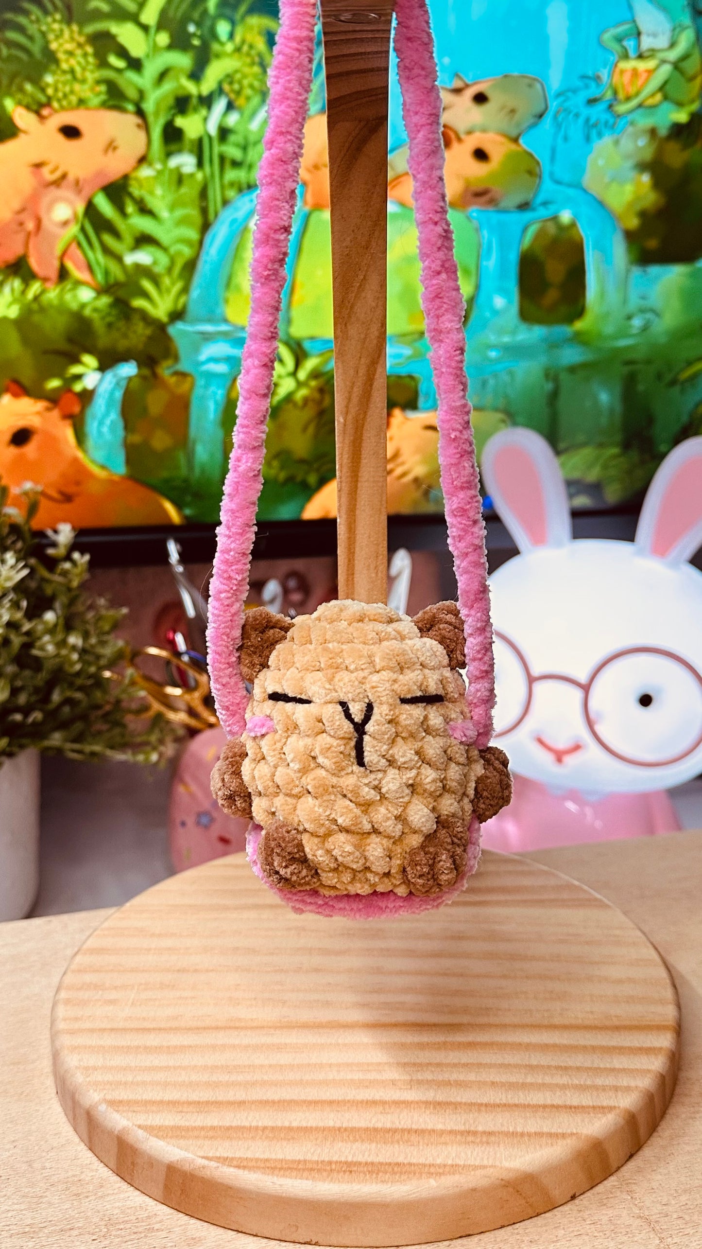 Capybara pour rétroviseur 🍊