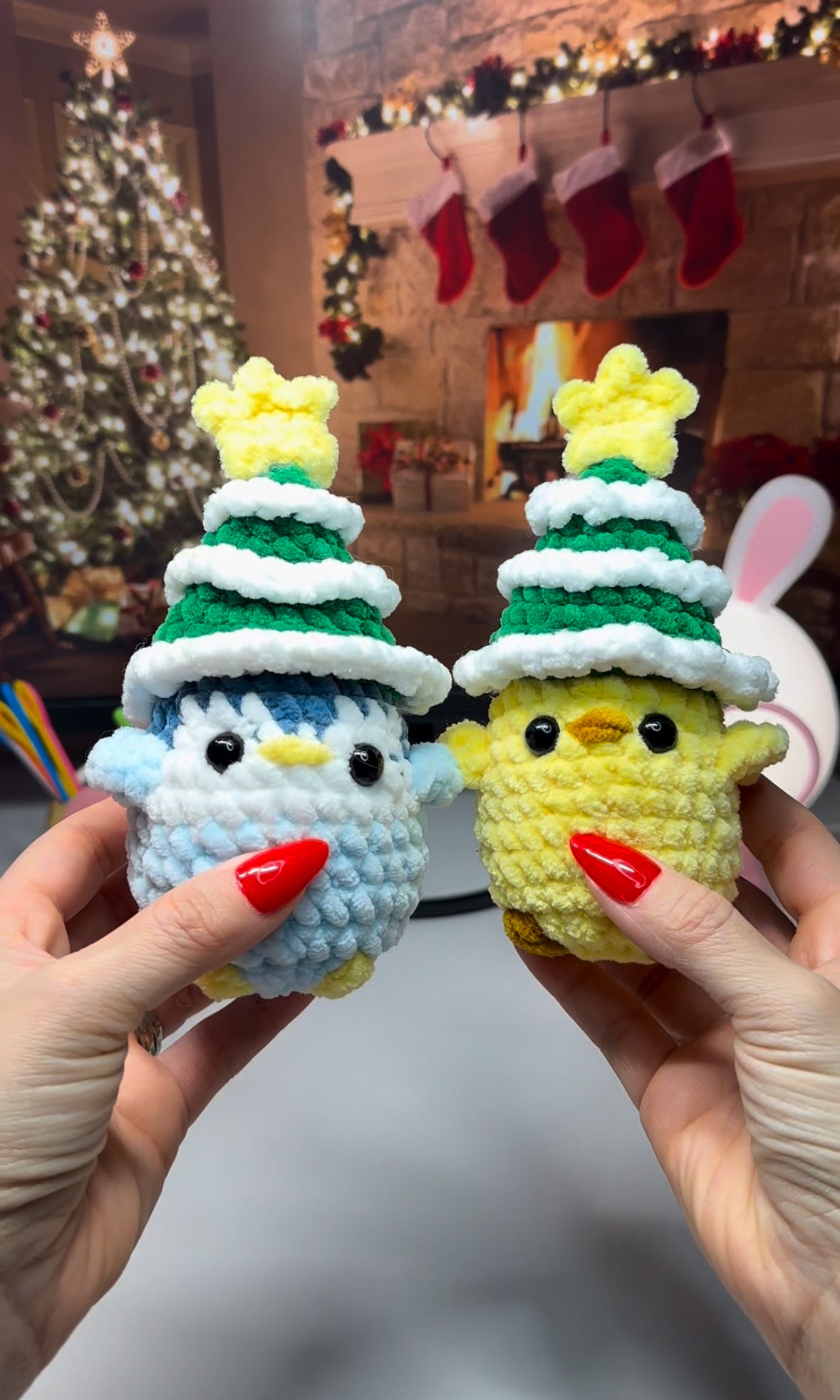 Poussin et pingouin de Noël 🎄