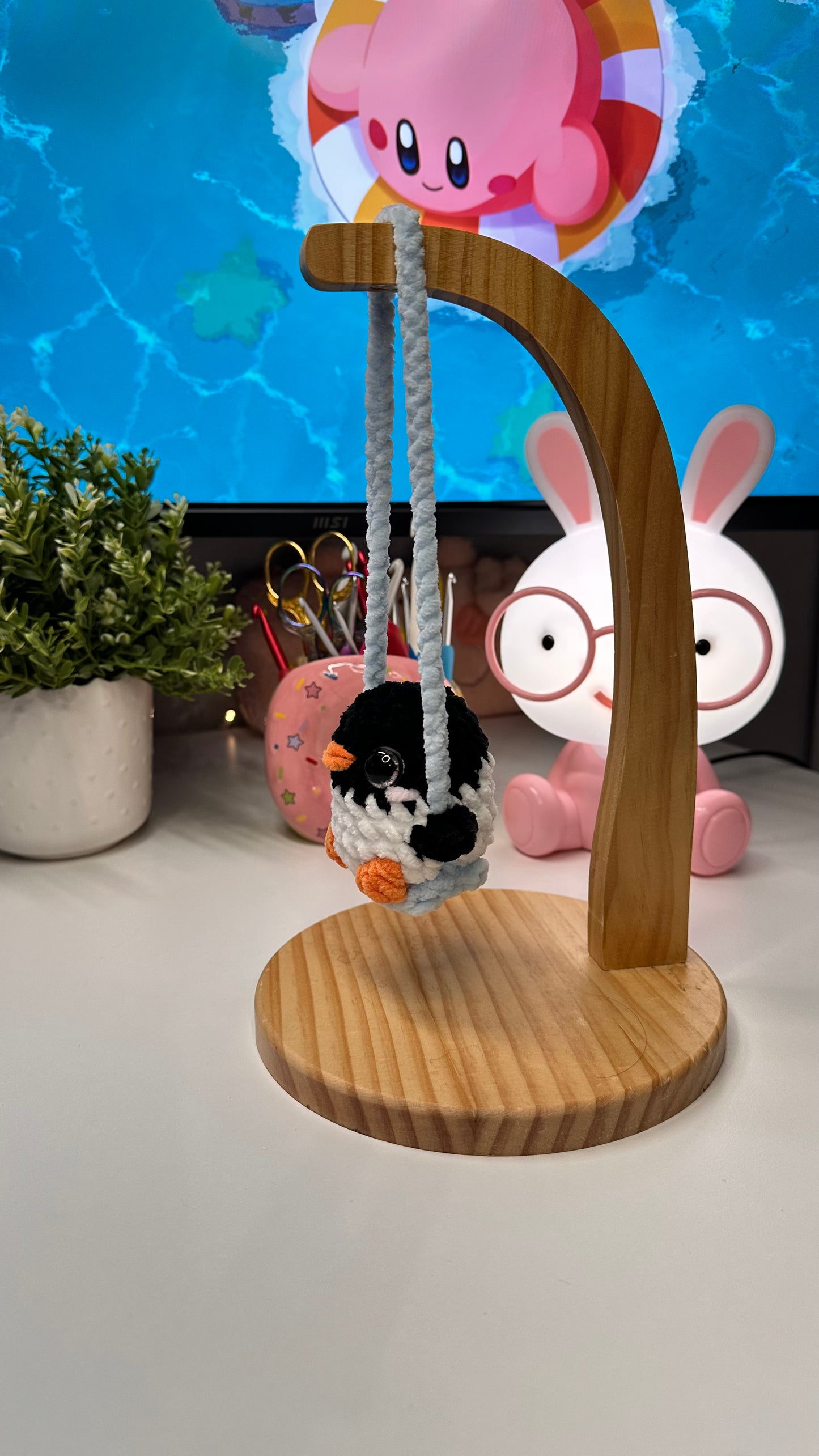 Pingouin pour rétroviseur 🐧