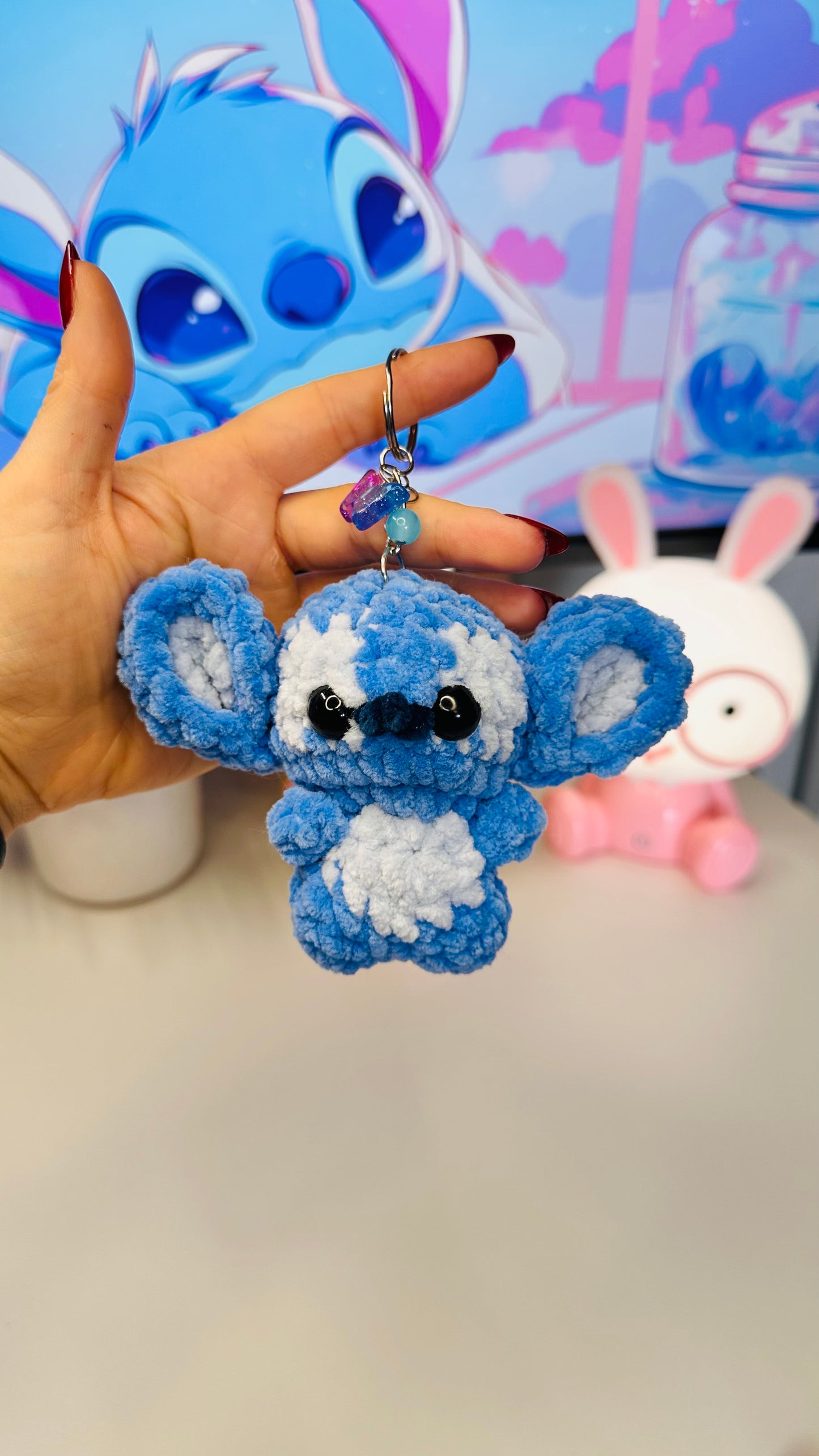 Porte-clef Stitch / Angel