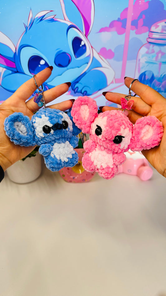 Porte-clef Stitch / Angel