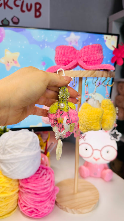 Porte-clef breloques et peluches