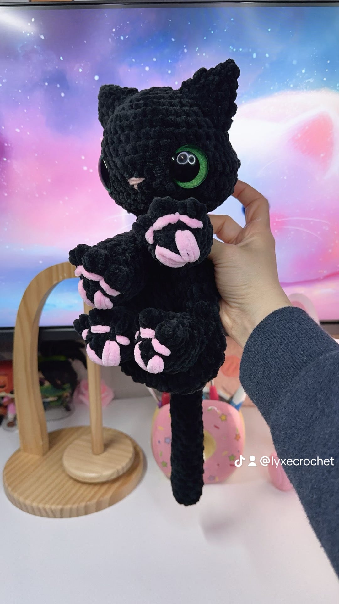 Commande personnalisée - chat noir 🐈‍⬛