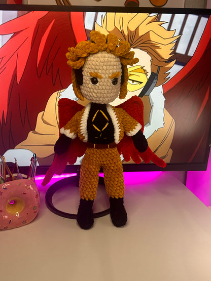 Peluche Hawks pour Nina
